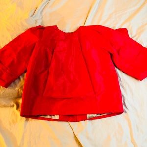 BR hot pink lady jacket with a bow